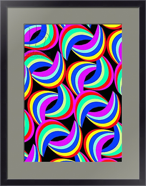 Постер Rainbow Print с типом исполнения Под стеклом в багетной раме 221-01