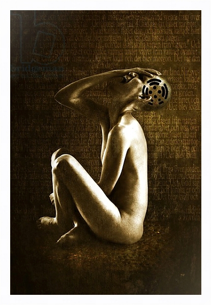 Постер Scream,2013, с типом исполнения На холсте в раме в багетной раме 221-03