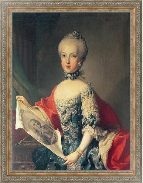 Постер Archduchess Maria Carolina с типом исполнения На холсте в раме в багетной раме 484.M48.310