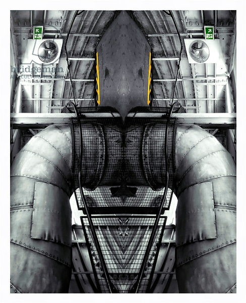 Постер Industrial Robot, 2014 с типом исполнения На холсте в раме в багетной раме 221-03