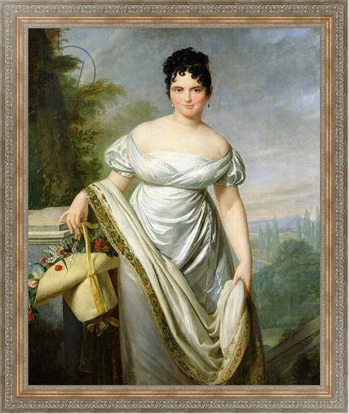 Постер Madame Tallien с типом исполнения На холсте в раме в багетной раме 484.M48.310