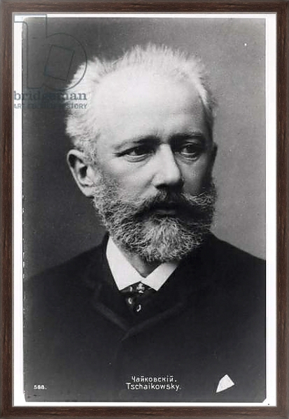 Постер Piotr Ilyich Tchaikovsky 1 с типом исполнения На холсте в раме в багетной раме 221-02