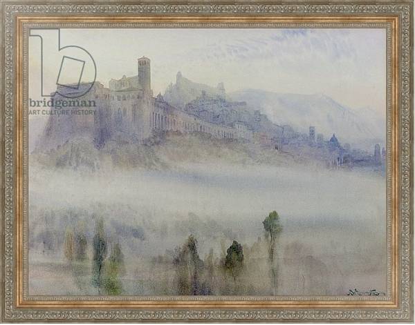 Постер Assisi, Early Morning с типом исполнения На холсте в раме в багетной раме 484.M48.310