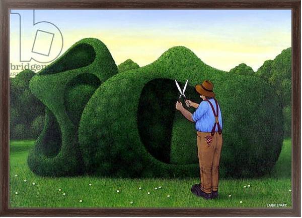 Постер Moore Topiary с типом исполнения На холсте в раме в багетной раме 221-02