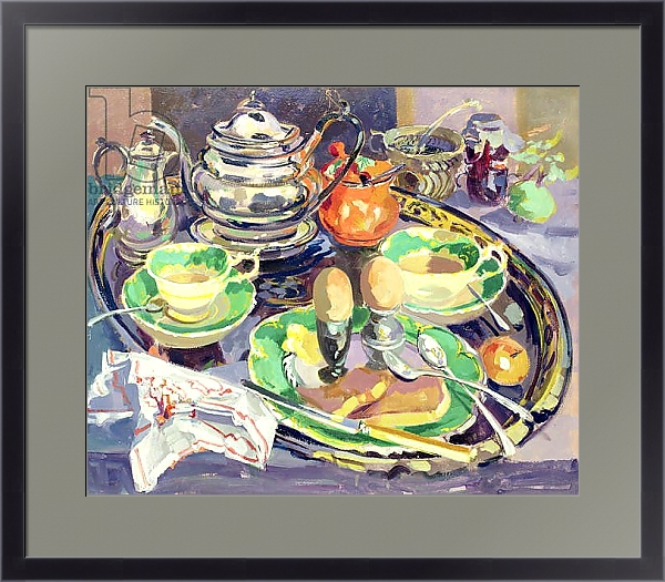 Постер The Breakfast Tray с типом исполнения Под стеклом в багетной раме 221-01