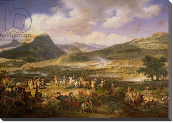 Постер Battle of Mount Thabor, 16th April 1799, 1808 2 с типом исполнения На холсте без рамы