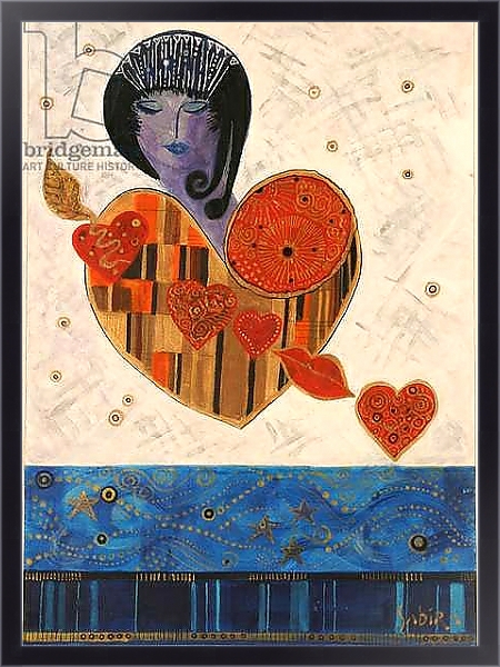Постер Tart of Hearts, 2007 с типом исполнения На холсте в раме в багетной раме 221-01