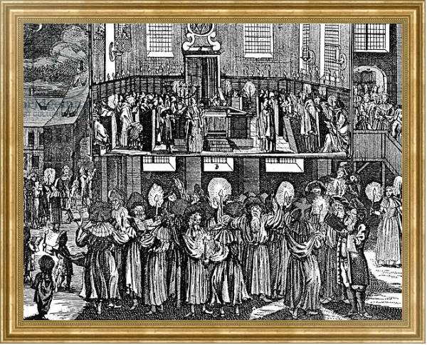Постер Illustration taken by Paul Christian Kirchner, 1724 5 с типом исполнения На холсте в раме в багетной раме NA033.1.051