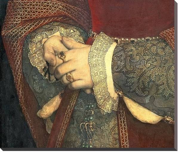 Постер Portrait of Jane Seymour, 1536 с типом исполнения На холсте без рамы