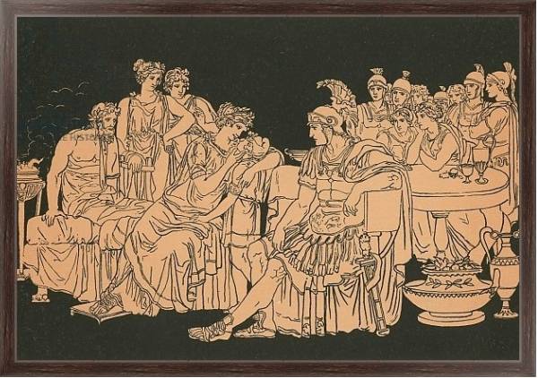 Постер Dido and the False Ascanius с типом исполнения На холсте в раме в багетной раме 221-02