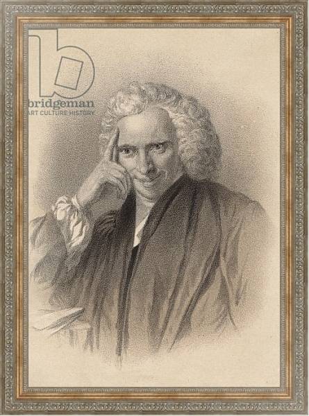 Постер Laurence Sterne с типом исполнения На холсте в раме в багетной раме 484.M48.310