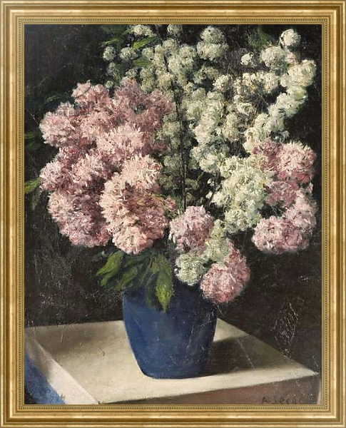 Постер Flower Study, 1944 с типом исполнения На холсте в раме в багетной раме NA033.1.051