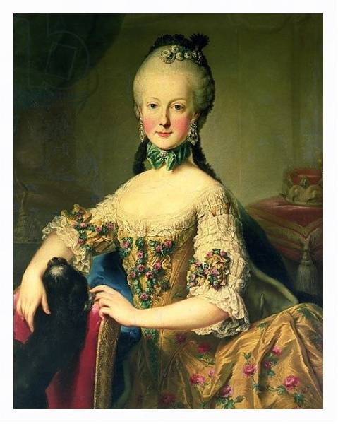 Постер Archduchess Maria Elisabeth Habsburg-Lothringen с типом исполнения На холсте в раме в багетной раме 221-03
