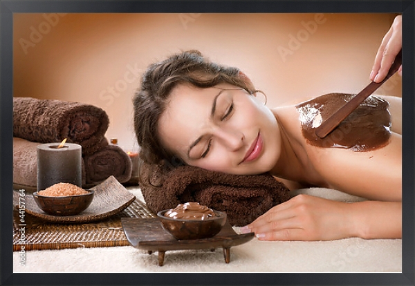 Постер Шоколадное обертывание с типом исполнения На холсте в раме в багетной раме 1727.8010
