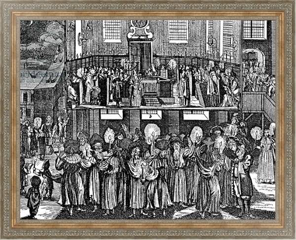 Постер Illustration taken by Paul Christian Kirchner, 1724 5 с типом исполнения На холсте в раме в багетной раме 484.M48.310