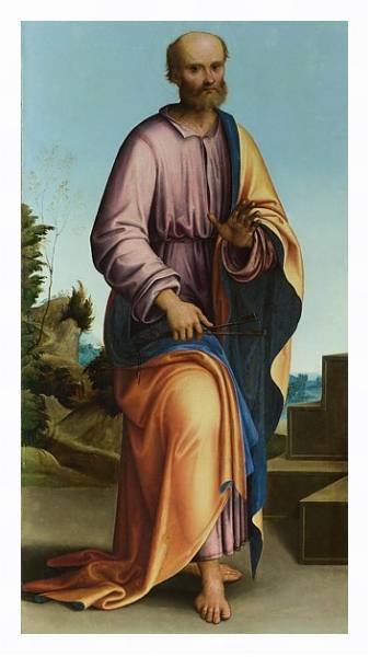 Постер Святой Петр с типом исполнения На холсте в раме в багетной раме 221-03