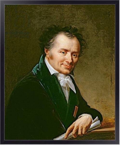 Постер Portrait of Dominique Vivant Baron Denon, 1808 с типом исполнения На холсте в раме в багетной раме 221-01