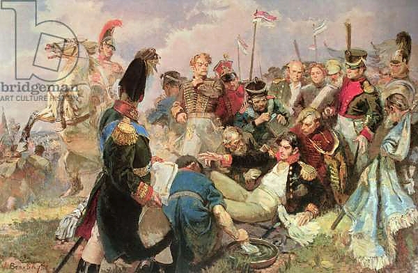 Постер Battle of Borodino, 7th September 1812 с типом исполнения На холсте без рамы