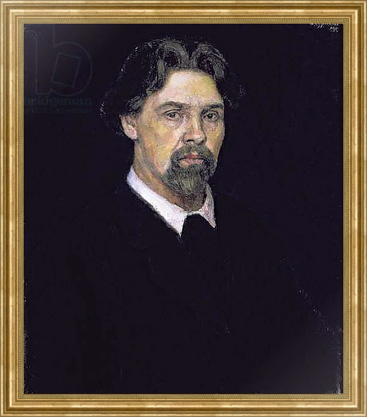 Постер Self Portrait, 1913 с типом исполнения На холсте в раме в багетной раме NA033.1.051
