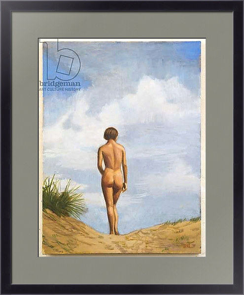 Постер Nude Beach с типом исполнения Под стеклом в багетной раме 221-01