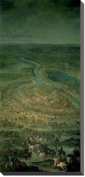 Постер The Battle of Senta, 11th September, 1697 с типом исполнения На холсте без рамы
