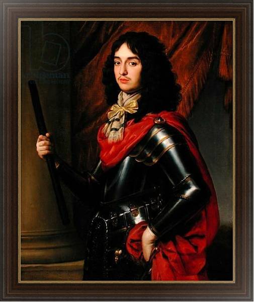 Постер Portrait of Prince Edward of the Palatinate in Armour с типом исполнения На холсте в раме в багетной раме 1.023.151