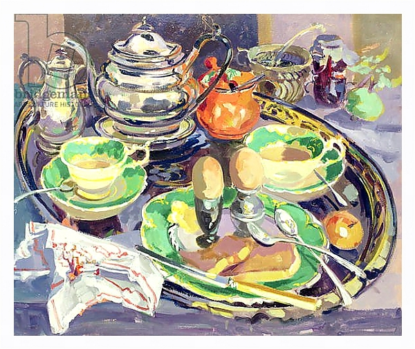 Постер The Breakfast Tray с типом исполнения На холсте в раме в багетной раме 221-03