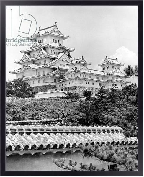 Постер Himeji Castle, Kyoto, completed 1609 2 с типом исполнения На холсте в раме в багетной раме 221-01