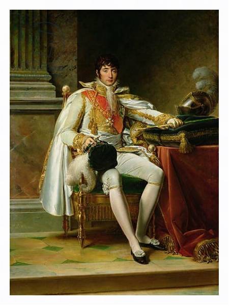 Постер Louis Bonaparte 1806 с типом исполнения На холсте в раме в багетной раме 221-03