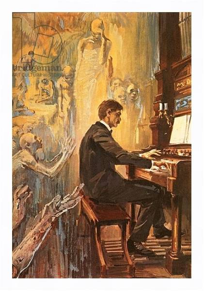 Постер Albert Schweitzer was an exceptionally fine organist с типом исполнения На холсте в раме в багетной раме 221-03