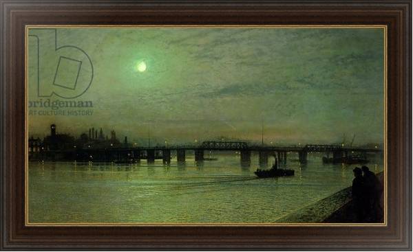 Постер Battersea Bridge, 1885 с типом исполнения На холсте в раме в багетной раме 1.023.151
