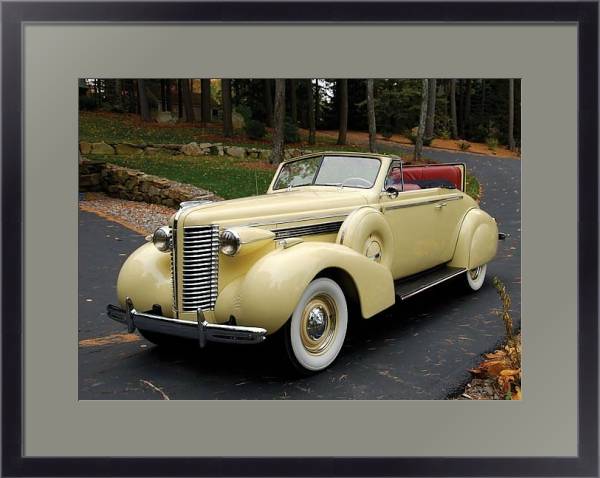 Постер Buick Special Convertible '1938 с типом исполнения Под стеклом в багетной раме 221-01