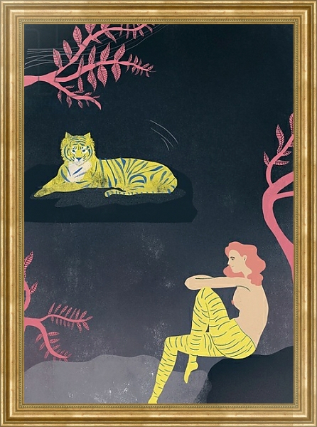 Постер Skowronska Ewelina 05 с типом исполнения На холсте в раме в багетной раме NA033.1.051