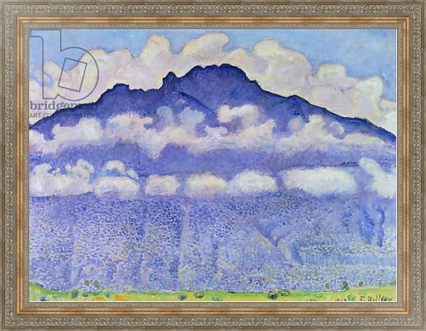 Постер Andey Mountain, vue from Bonneville, 1909 с типом исполнения На холсте в раме в багетной раме 484.M48.310