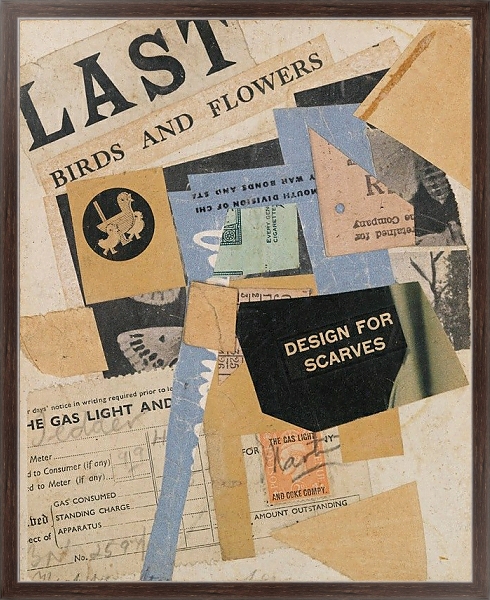 Постер C 50 Last Birds And Flowers с типом исполнения На холсте в раме в багетной раме 221-02