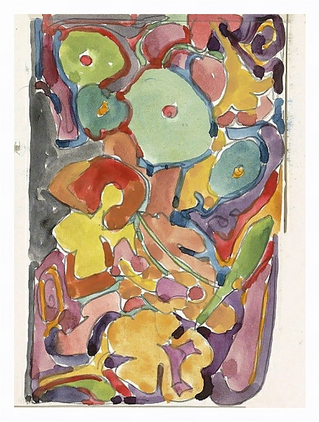 Постер Bloemen с типом исполнения На холсте в раме в багетной раме 221-03