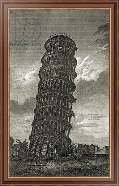 Постер The Leaning Tower of Pisa с типом исполнения На холсте в раме в багетной раме 35-M719P-83