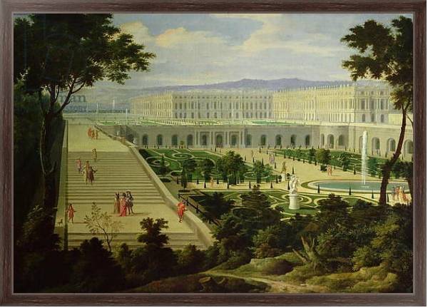 Постер The Orangery at Versailles с типом исполнения На холсте в раме в багетной раме 221-02
