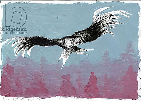 Постер Canyon Eagle, 2014, с типом исполнения На холсте без рамы