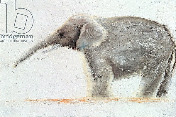 Постер Elephant с типом исполнения На холсте без рамы