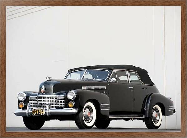 Постер Cadillac Sixty-Two Convertible Sedan '1941 с типом исполнения На холсте в раме в багетной раме 1727.4310
