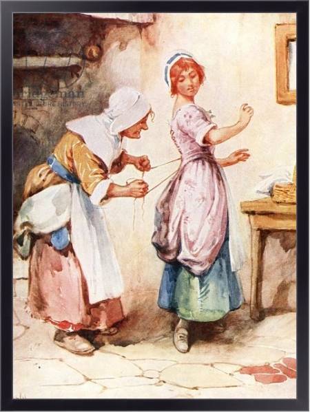 Постер Little Snow White с типом исполнения На холсте в раме в багетной раме 221-01