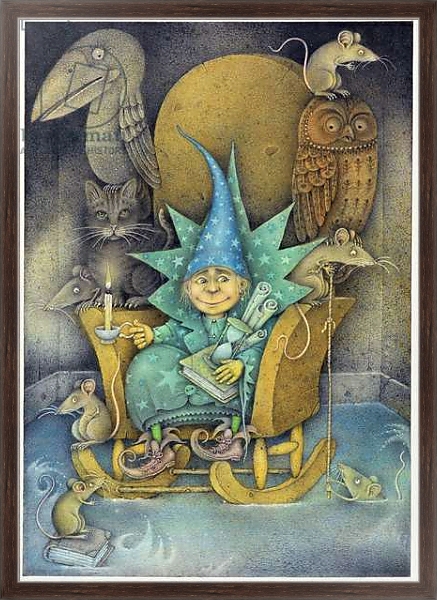 Постер Sorcerer's Apprentice, 2000 с типом исполнения На холсте в раме в багетной раме 221-02