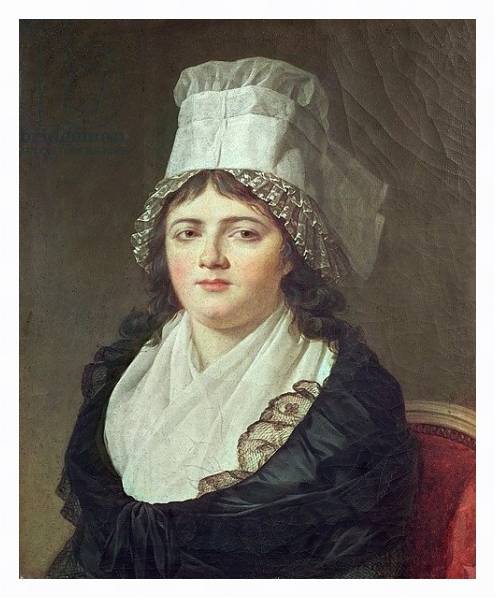Постер Antoinette Gabrielle Charpentier 1793 с типом исполнения На холсте в раме в багетной раме 221-03