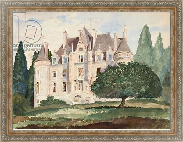 Постер Chateau de la Roche Bagnoles, Normandy, 1935 с типом исполнения На холсте в раме в багетной раме 484.M48.310