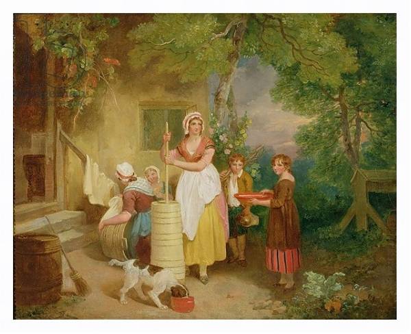 Постер Morning, 1799 с типом исполнения На холсте в раме в багетной раме 221-03