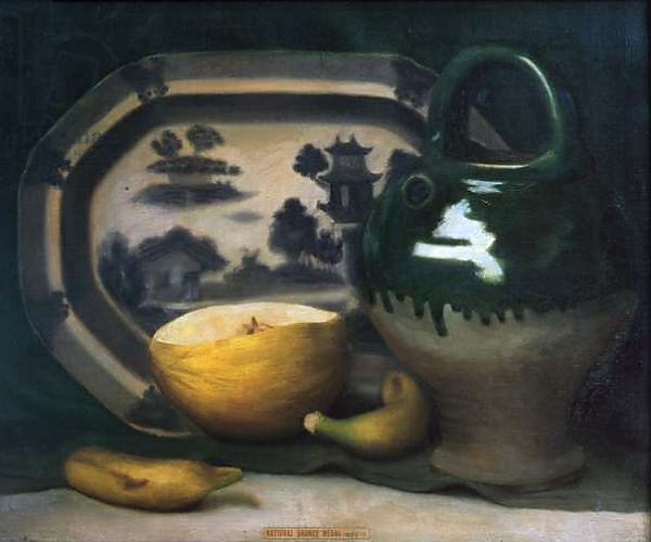 Постер Still life with melon, 1908 с типом исполнения На холсте без рамы