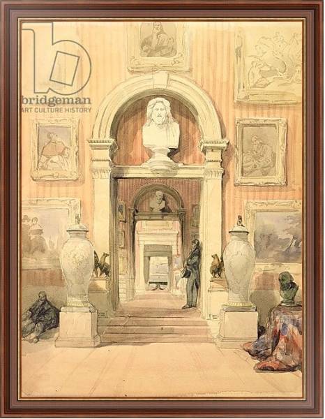 Постер Interior of Thirlestaine House, Cheltenham с типом исполнения На холсте в раме в багетной раме 35-M719P-83