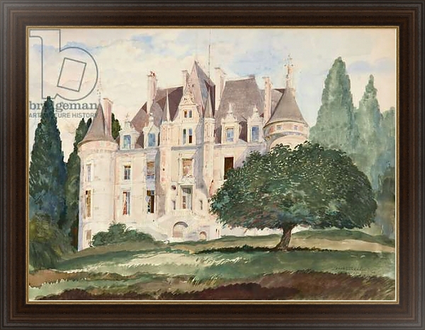 Постер Chateau de la Roche Bagnoles, Normandy, 1935 с типом исполнения На холсте в раме в багетной раме 1.023.151