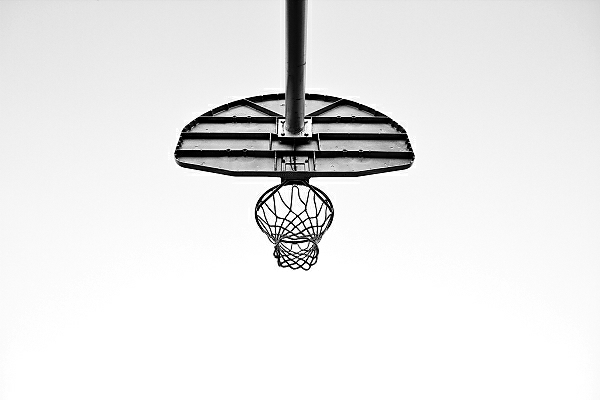 Постер Баскетбольное кольцо с типом исполнения На холсте без рамы